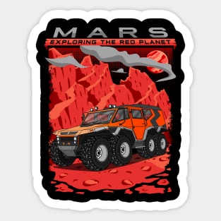 Mars 8x8 ATV Sticker